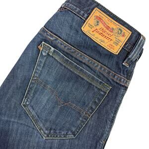 Diesel Jeans Thavar Slim Skinny Jeans Mens W28 L30 Black 0R84A Stretch Denim